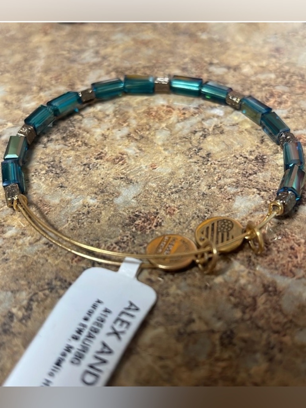 Aurora Metallic Hazel bangle